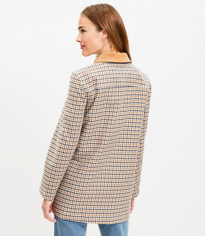 Plaid Barn Jacket