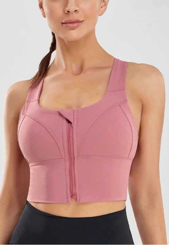 PowerZip™ Sports Bra