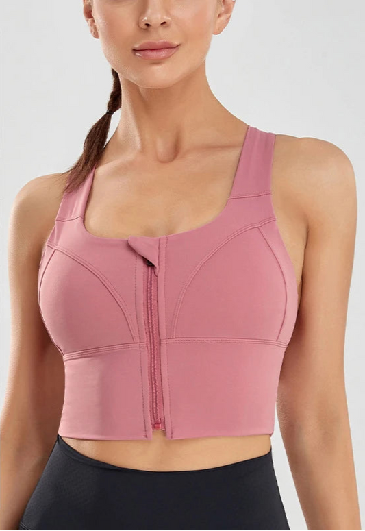 PowerZip™ Sports Bra