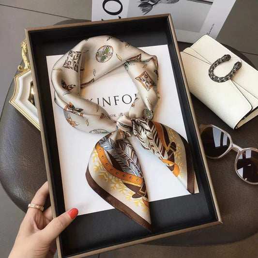 Silk Print Scarf – LuxeSquare™