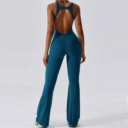 One-Piece Yoga Jumpsuit – SculptFit™