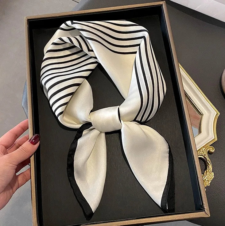 Silk Print Scarf – LuxeSquare™