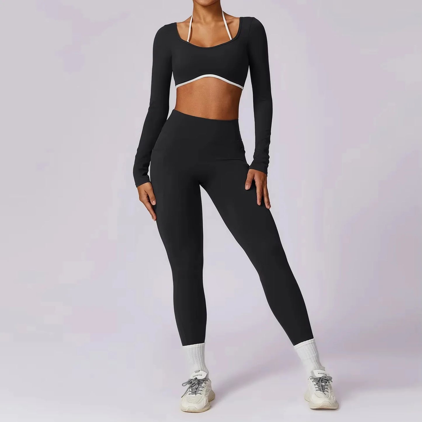 Backless 2 Pieces Workout Set – AirForm™