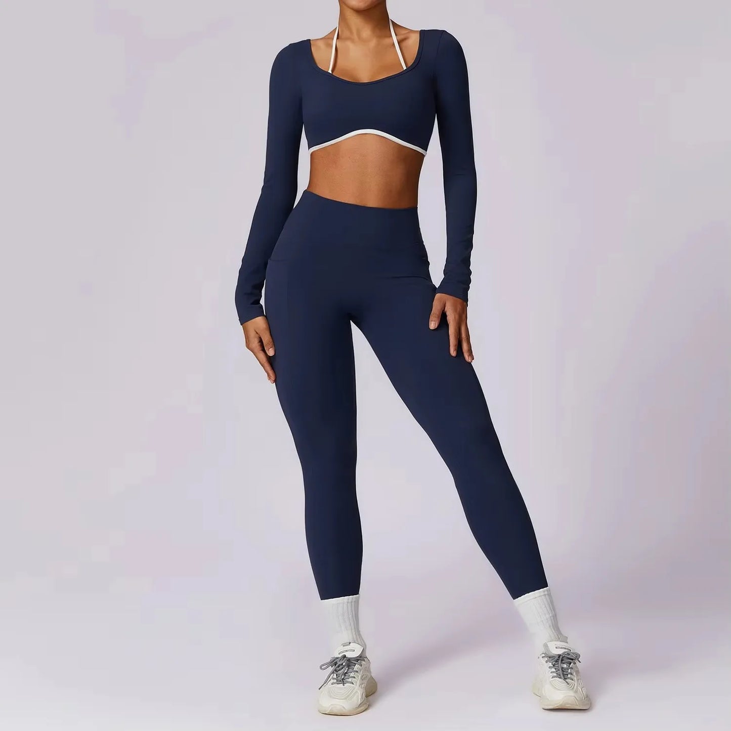 Backless 2 Pieces Workout Set – AirForm™