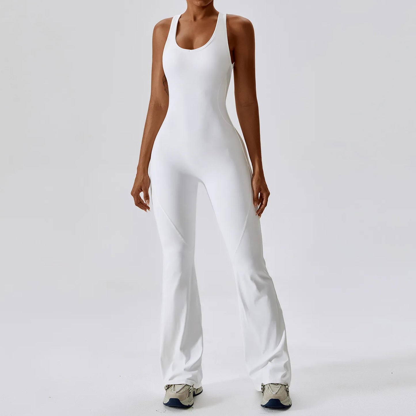 One-Piece Yoga Jumpsuit – SculptFit™