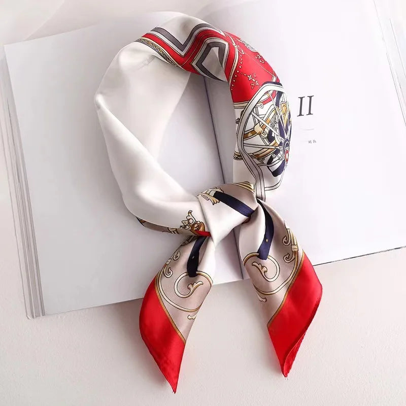 Silk Print Scarf – LuxeSquare™