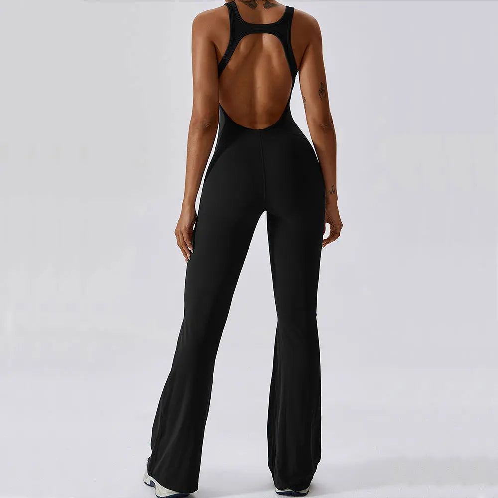 One-Piece Yoga Jumpsuit – SculptFit™