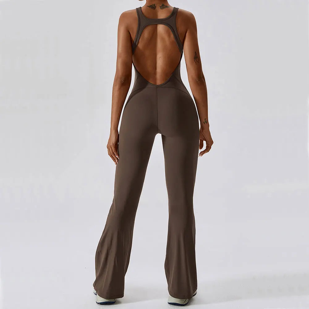 One-Piece Yoga Jumpsuit – SculptFit™
